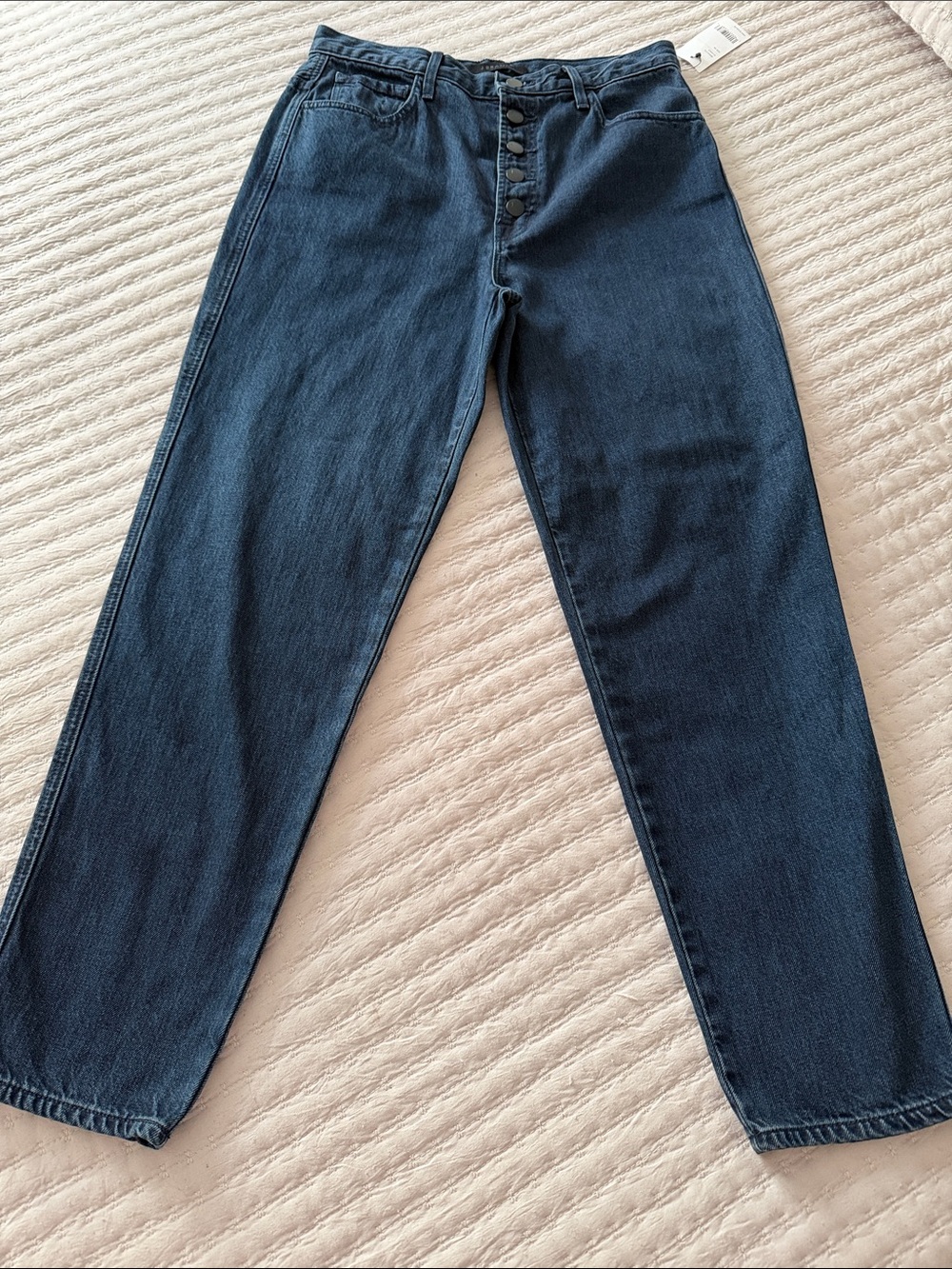 J. Brand "Heather" Slim Straight Button-Fly Jeans Size 28 NWT